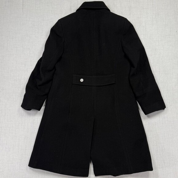 Vintage Larry Levine Design Pure Camel Hair Coat Button Front Size 8 - Picture 2 of 12